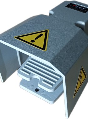 明德脚踏开关MDB-L22灰色保护盖MDB-L21-2二开二闭 脚踩开关 银点