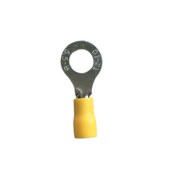 RV5.5 O型冷压端子电线耳连接铜线鼻子500只 8圆形预绝缘接线端子