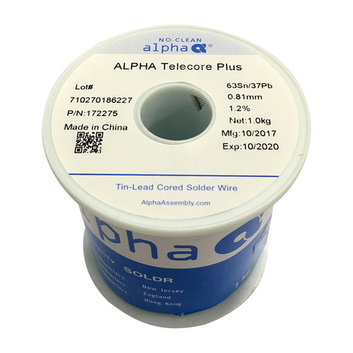 ALPHA阿尔法焊锡丝 爱法焊锡丝 63/37 0.51-0.64-0.81-1.02mm