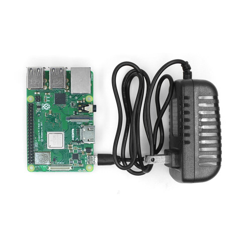 树莓派ZERO/2B/3B+ 5V2.5A带开关电源适配器 MICRO USB充电器带线
