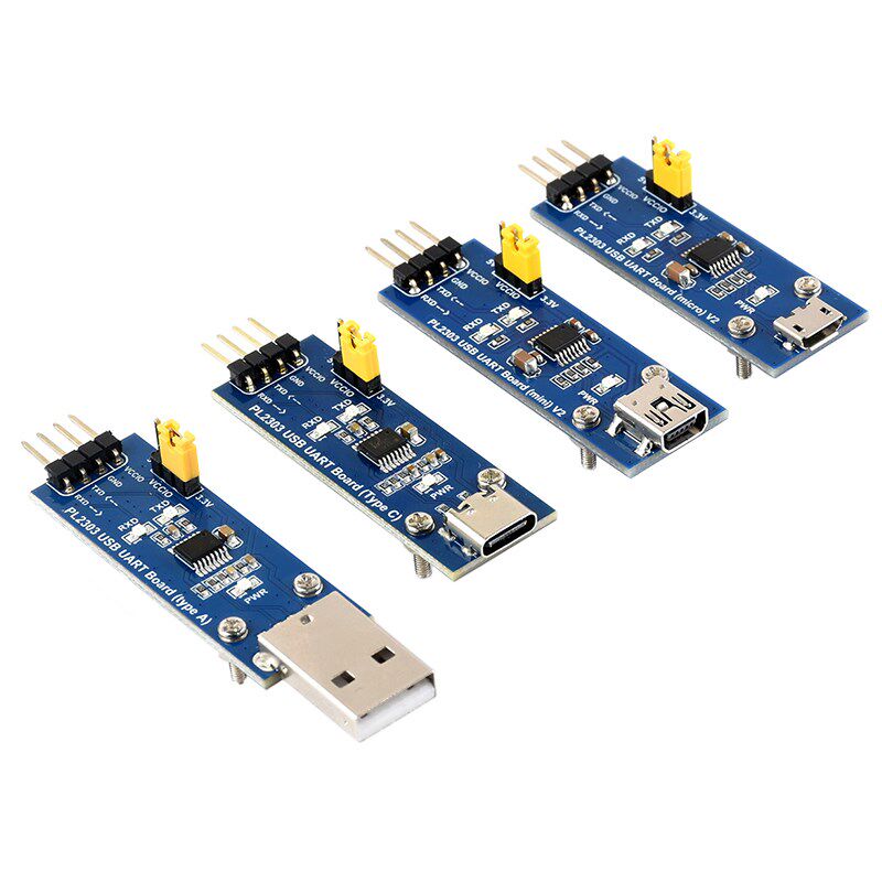 USB转TTL串口线 PL2303串口通信模块 USB转UART下载器升级刷机板