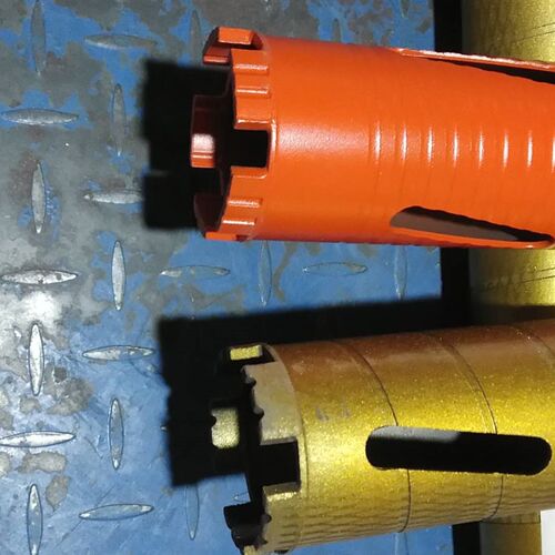 专业干打水钻头快速63空调水钻机开孔器锋利混凝土墙壁不加水转头