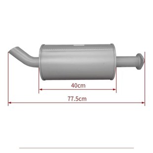 福田配件奥铃CTX欧马可康明斯2.8 3.8消声器排气管排气筒烟筒