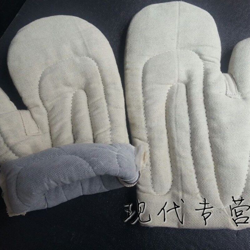 耐高温手套 夹棉手套 隔热 微波炉 防烫 防护 耐热300度 劳保手套