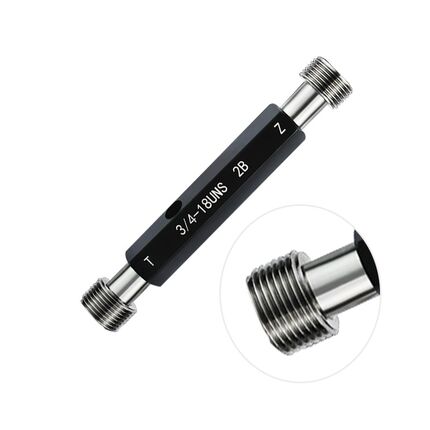 美标螺纹塞规量规通止规牙规美制2  1/16-12-14-18-20 UNS UN 2B