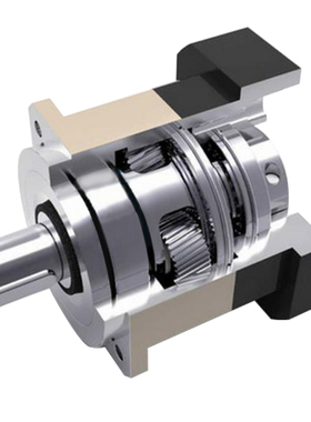 高精度密斜齿行星减速机62 90 115142伺服步进无极电机马达大扭矩