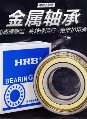 HRB哈尔滨加厚加宽轴承62305 62306 62307 62308 62309 2RZ 2Z P5