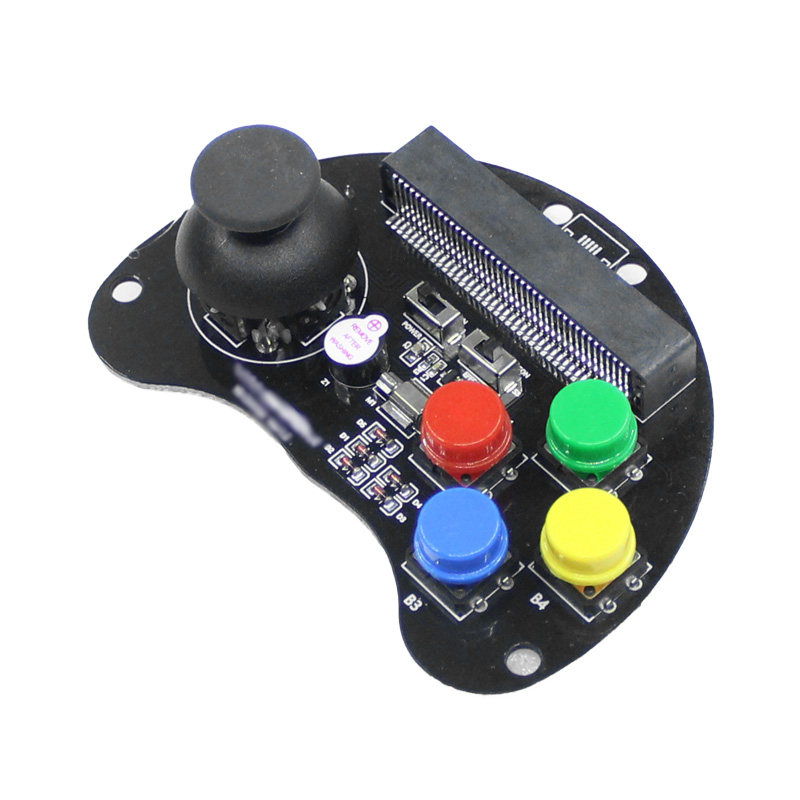 Micro Bit V1.5编程游戏手柄 远程控制摇杆模块 无线遥控游戏套件