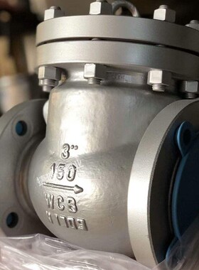 H44H-16C法兰旋启式止回阀铸钢止回阀逆止阀DN115 25 150 250 300