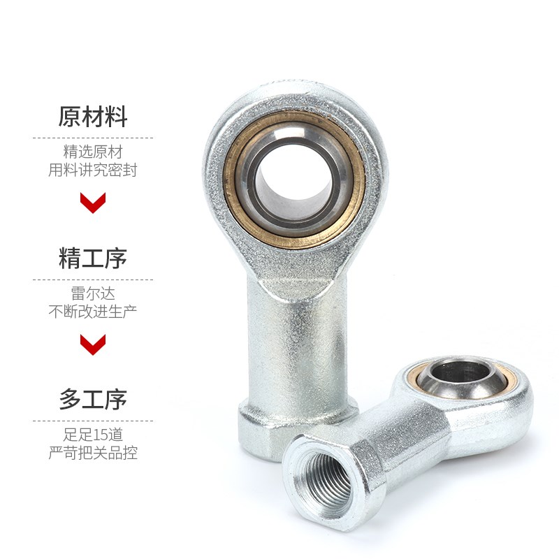 亚德客型气缸安装配件LB支架I/Y型浮动鱼眼接头C/AB单双耳FA附件