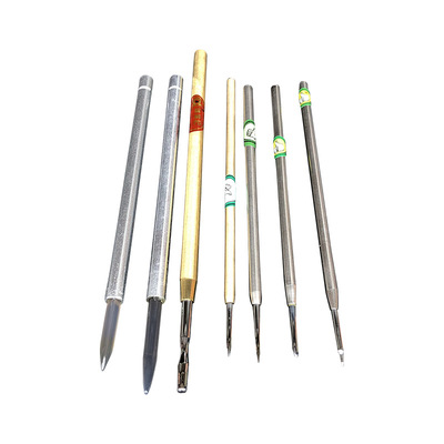 黄金抛光刀玛瑙刀金银首饰银器压光笔小钢压钨钢手镯戒指抛光工具