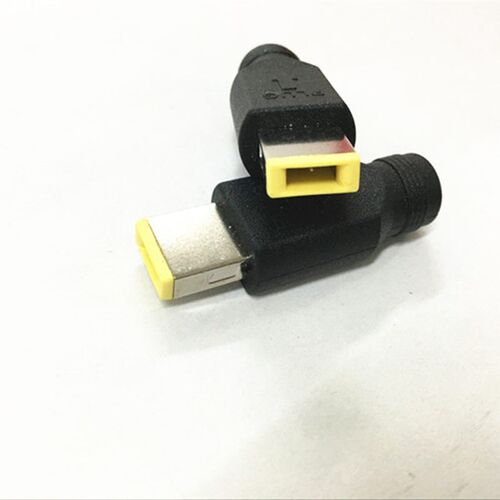 新品联想电脑笔记本电源转接头维修转换头适配器圆口转方口带针