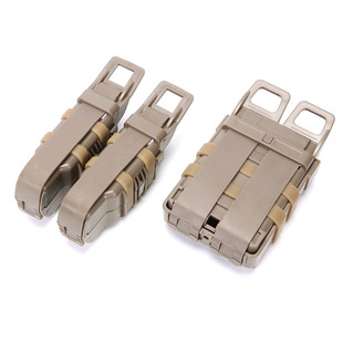 FAST MAG战术M4弹夹套(塑料3个) 5.56 .223 mollo战术背心附件袋