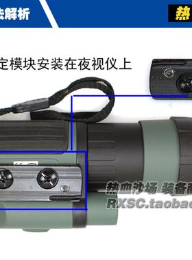 yukon 育空河 斯巴达单筒夜视仪专用 J臂支架翻斗车 FAST头盔配件