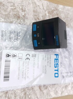 8114750 8114765费斯托压力传感器SPAN-B-B11R-G18M-PN-L1+2.5S