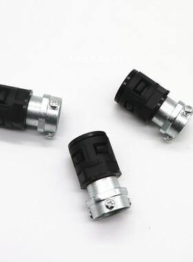 塑料波纹管钢管接头镀锌钢管硬管与软管浪管连接件对接接头