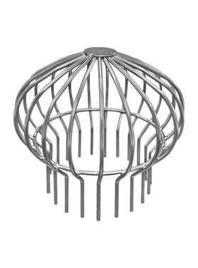 304不锈钢天台钢丝网罩楼顶防堵地漏75pvc110排水管户外阳台滤网