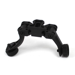 FAST双目夜视仪支架J臂 单目PVS14模型改双目L4g24翻斗车桥接双臂