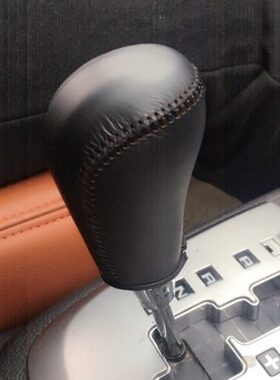 06-09-10-11年现代进口老款新胜达 专用真皮排挡套 挡把杆档位套