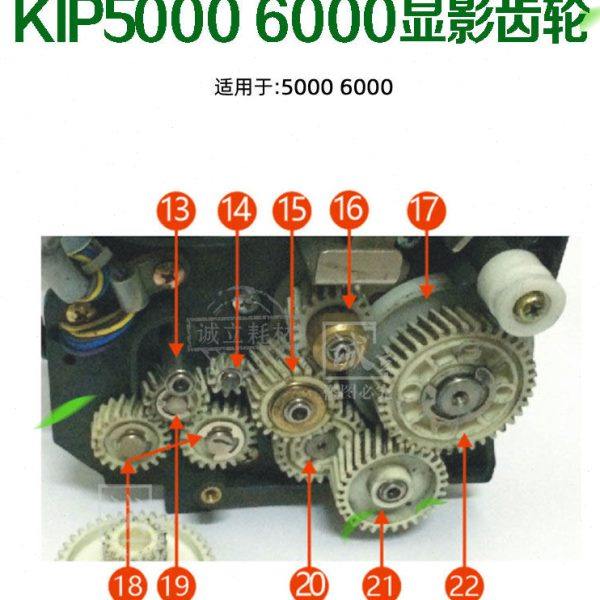 奇普KIP5000 6000工程机显影器齿轮 显影齿轮 插销齿轮  磁辊齿轮