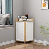 沙发角柜边角柜墙角柜置物架转角边柜小型矮简约现代茶几客厅卧室