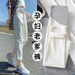 小个子老爹长裤 外穿秋冬加绒牛仔裤 春秋款 秋季 孕妇裤 打底裤 子秋装