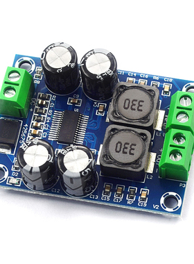 M311 迷你版 TPA3118 数字音频放大板 音频功放模块 单声道30W*1