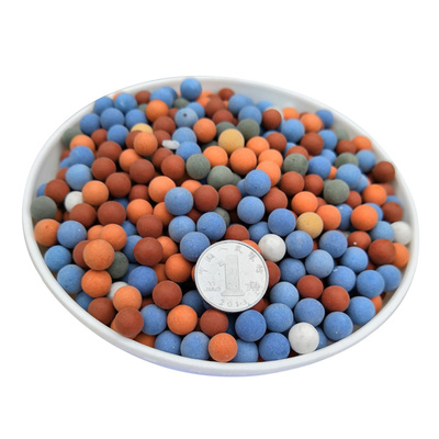 多肉植物装饰小石头铺面石五彩石麦饭石红火山石绿沸石彩色陶粒