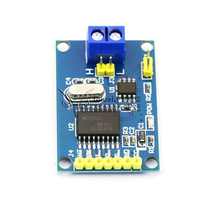 MCP2515 TJA1050接收器 SPI 51单片机程序例程 CAN总线模块