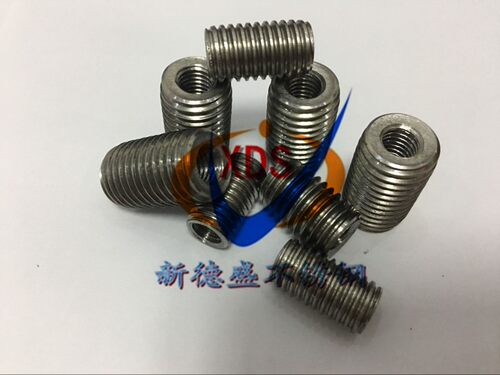 304不锈钢内外牙螺母螺纹转换定做非标牙套M6M8M10M12M14M16M20