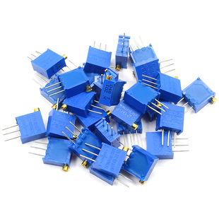 202 203 10K 103 20K 104 3296X侧调可调多圈电位器102 502