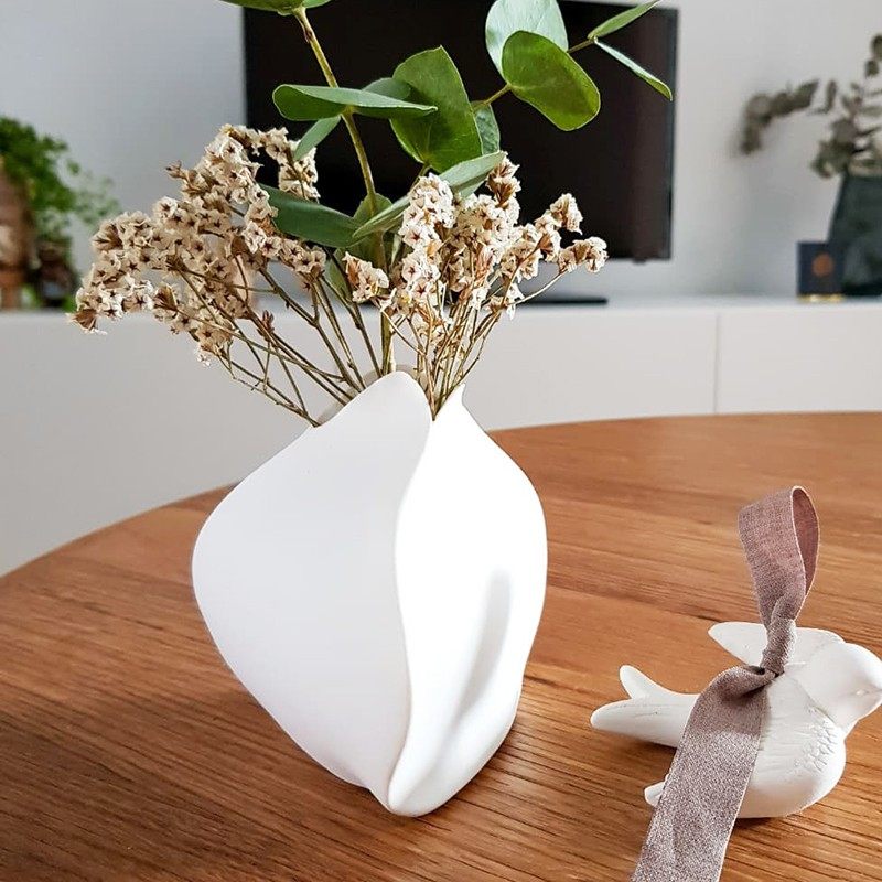比利时serax白色异形陶瓷迷你小花瓶桌面装饰花艺摆件创意插花器,纺织面料/辅料/配套,服装加工设备,淘宝优惠券,粉丝福利购,淘宝优惠卷