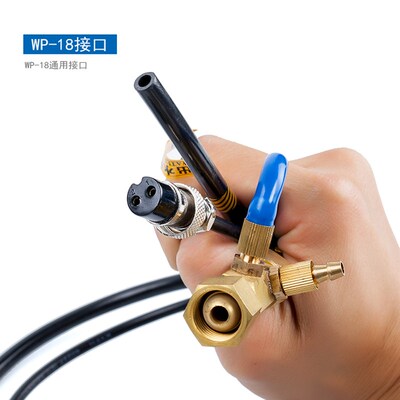 WP-18氩弧焊把 TIG/WS400/500/630氩弧焊水冷焊枪 快插/扁接/螺母