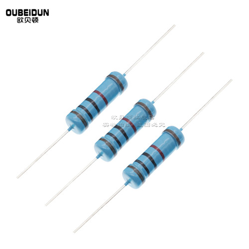 2W金属膜电阻1%五色环精密电阻6.2欧姆 6.8R 7.5R 8.2R 9.1R 10R