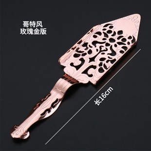 灵魂酒吧调酒工具鸡尾酒苦艾酒勺镂空苦艾勺苦精勺苦艾酒方糖漏勺