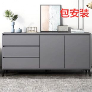 包安装意式轻奢五斗柜卧室简约家用落地靠墙储物柜客厅边柜收纳抽