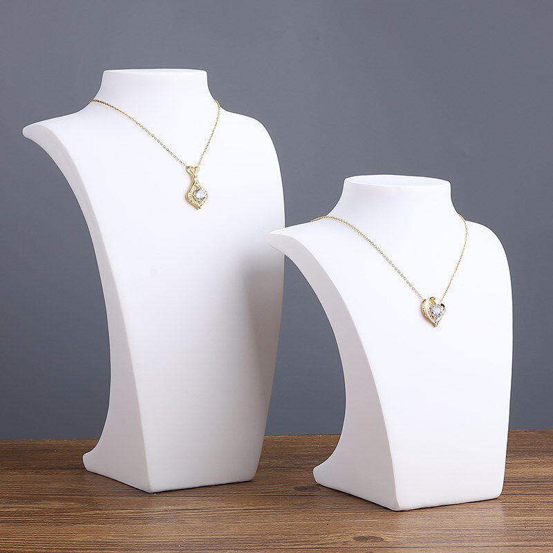 简约人像模特项链架收纳首饰架挂吊坠架子陈列珠宝道具饰品展示架