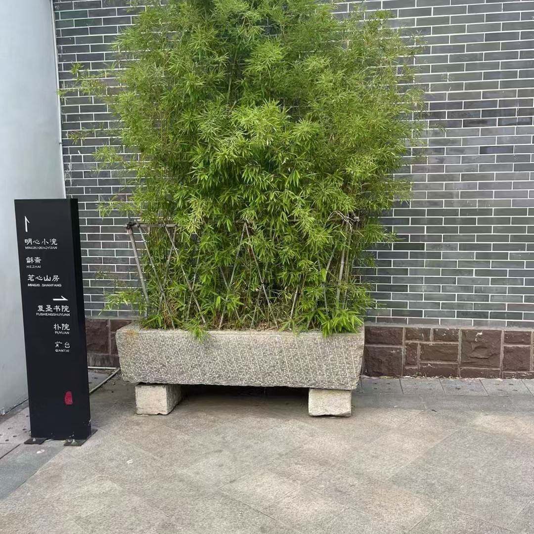 古建老石槽老牛槽旧猪槽阳台花盆造景摆件养鱼石盆庭院摆件老石器