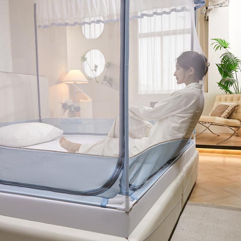 赛唯丽莱2205新款尚儿童防摔蚊帐简2025新款约母婴三开门卧室家用