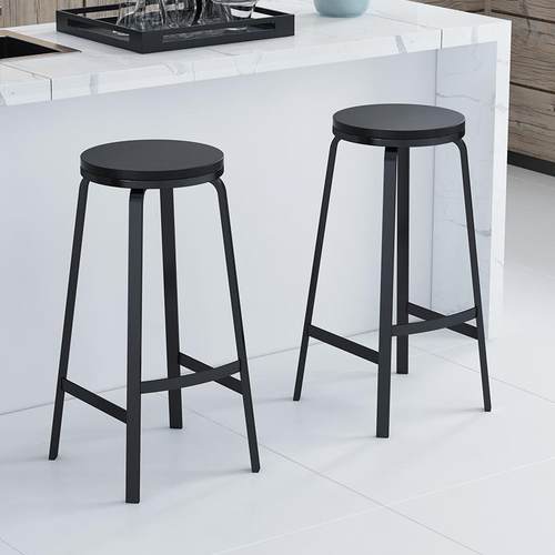 约不锈钢户外吧台椅现代简家用台高脚凳酒放吧209椅室外叠塑木吧