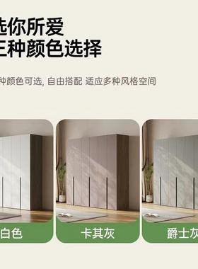 轻奢家实木多层一门到衣柜用卧室客厅五六转MQJ角书顶桌一体大衣