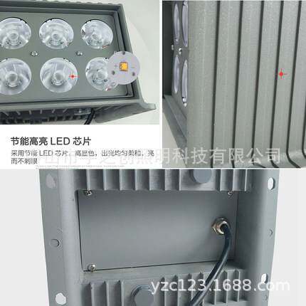LED一束光聚光壁灯户外双向壁灯聚光双头壁灯束光窄光束双头壁灯