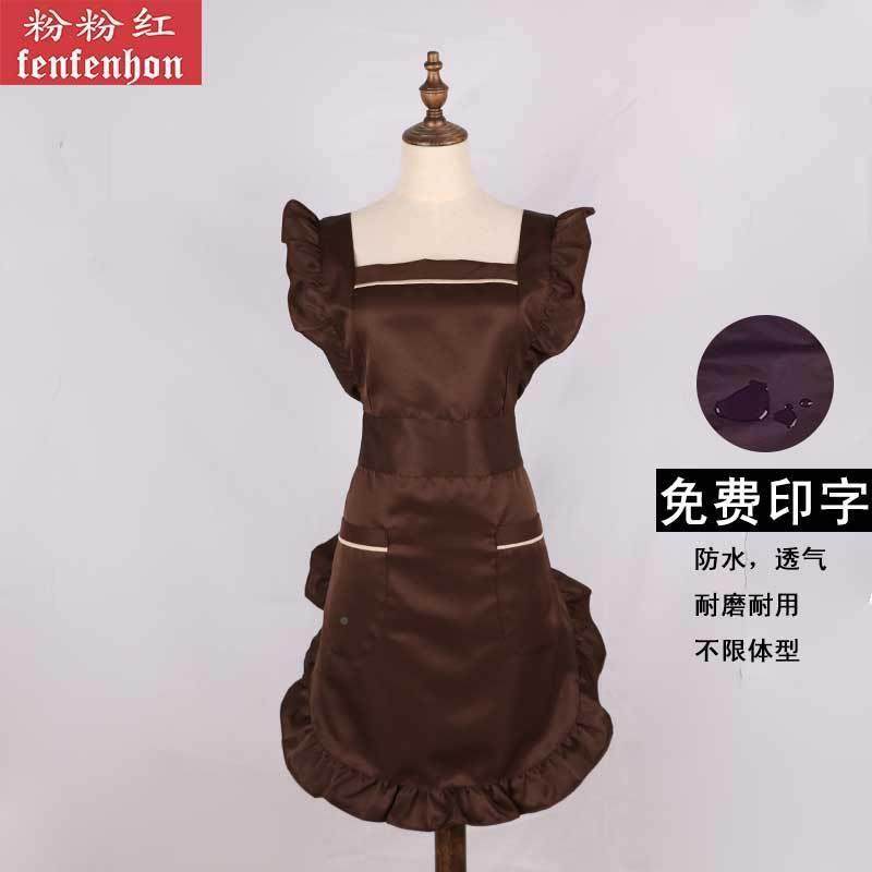 围裙女厨房做饭罩衣工油作饭服防水防污卡通可防爱韩版$$kloon无,家庭/个人清洁工具,围裙套装,淘宝优惠券,粉丝福利购,淘宝优惠卷