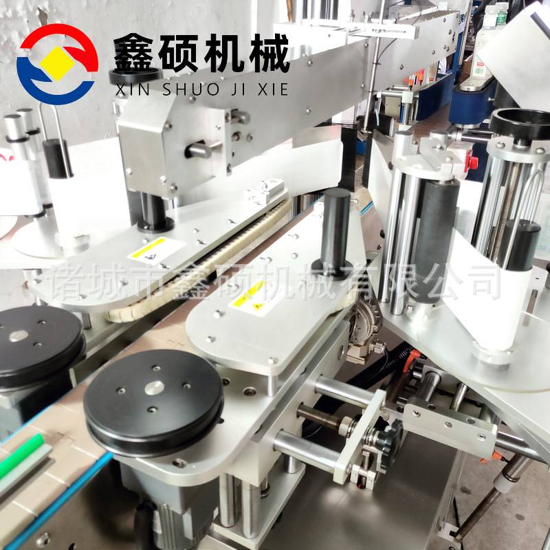 全自动圆瓶贴标机 酒类塑料瓶不干胶贴标签机玻璃瓶定位贴标机