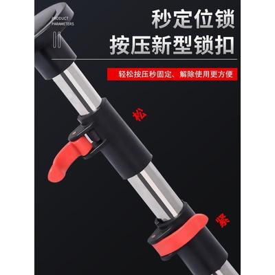 平仪云升降支TFP撑杆微调台水款伸缩杆通用不锈新钢特厚红外线支