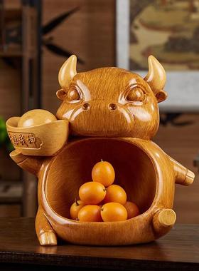 入户门钥匙收摆件意纳客厅玄关茶几RZR桌面新中式国牛潮古风装饰