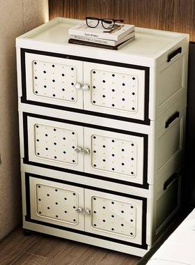 轻奢家用大衣容间落量地柜收SXM33865纳箱衣帽防尘收纳衣橱卧室简