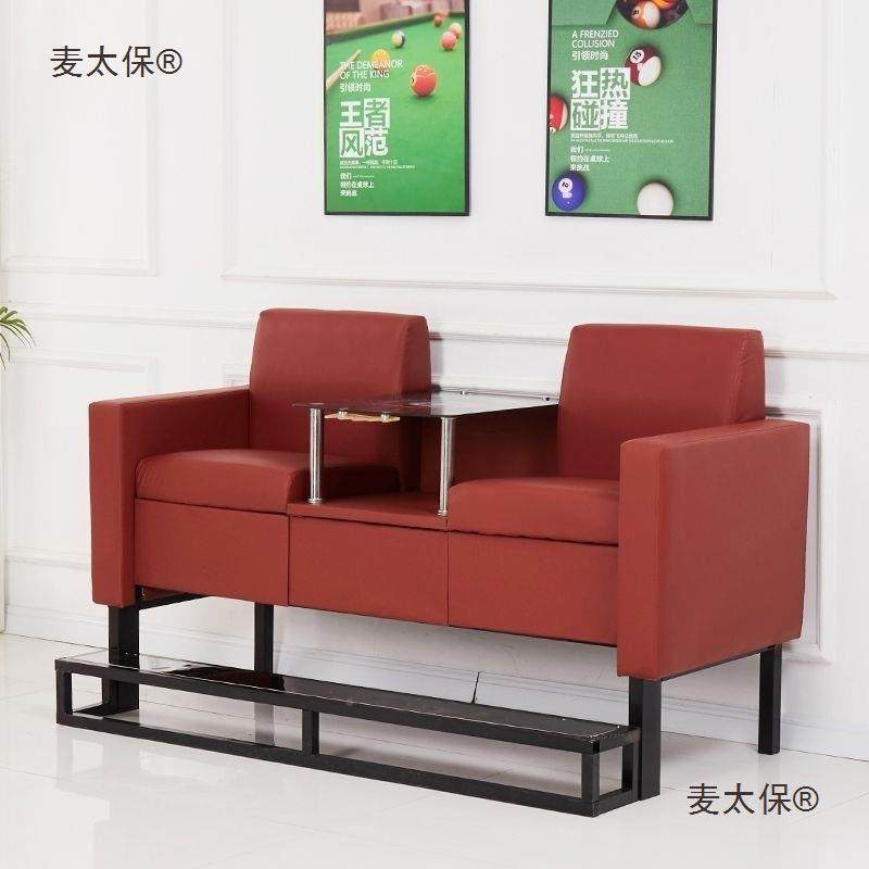 台球沙发观球椅轻简000111约奢球太娱椅台球室球厅休闲乐观球沙麦