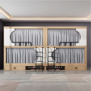 太学空舱高低床XL-TGC-0床校实木简约寓成年床青旅双层床上下公床