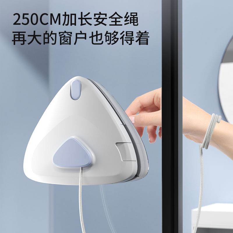 跨境 储水双面玻璃擦家用擦玻璃器保洁高层调节磁吸擦玻璃神器